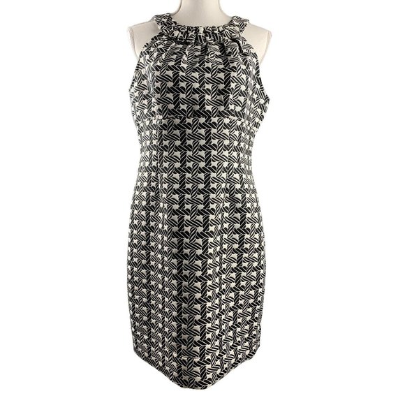 Just Taylor Sleeveless Halter Shift Dress Size 10 - Picture 3 of 8